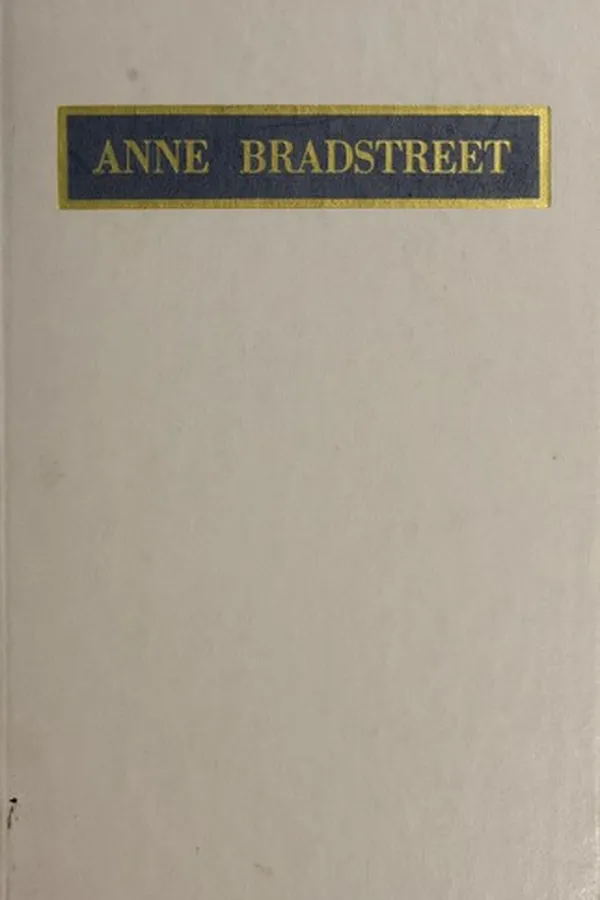 Capa de Anne Bradstreet