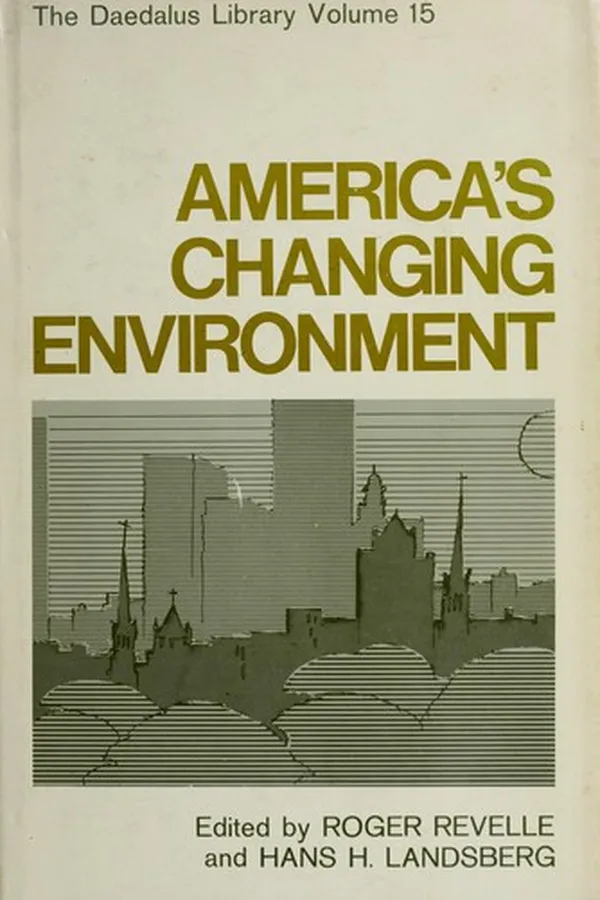 Capa de America's changing environment