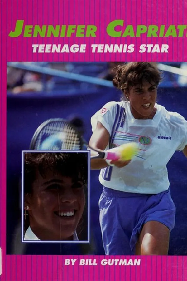 Capa de Jennifer Capriati, teenage tennis star