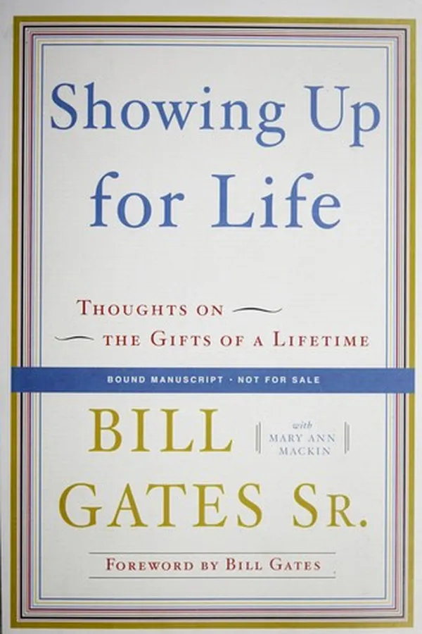 Capa de Showing up for life