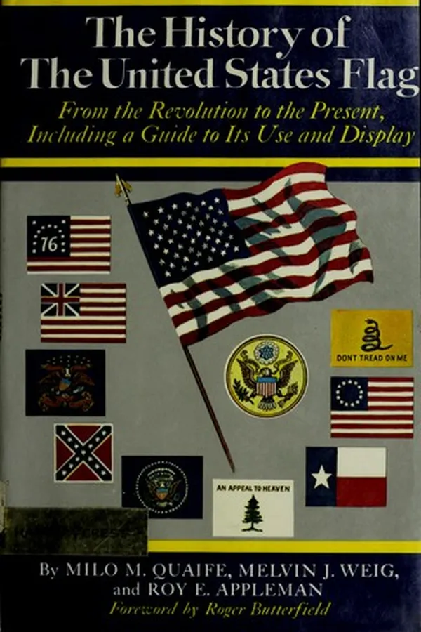 Capa de The history of the United States flag