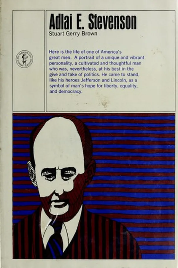Capa de Adlai E. Stevenson, a short biography