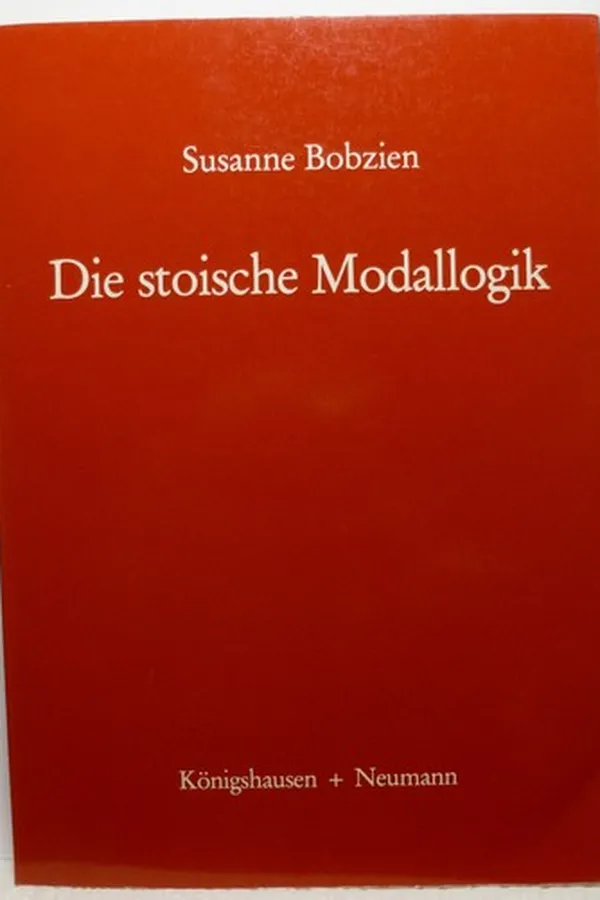 Capa de Die stoische Modallogik