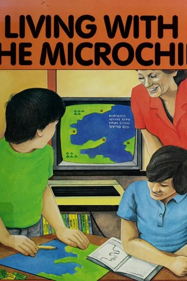Capa de Living with the microchip