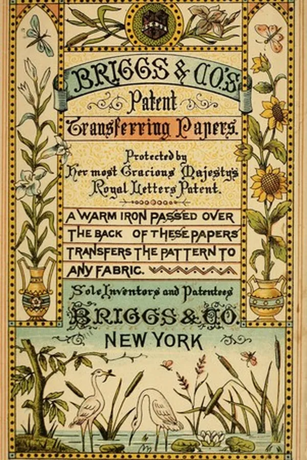 Cover of Briggs & Co.'s patent transferring papers