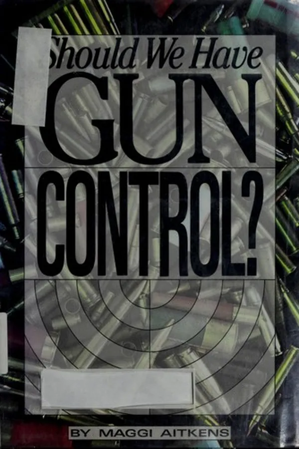 Capa de Should we have gun control?