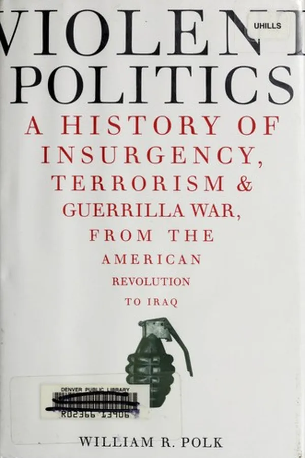 Capa de Violent politics