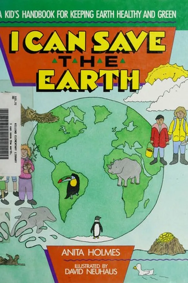 Capa de I can save the earth