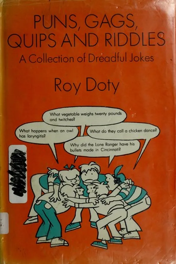 Capa de Puns, gags, quips, and riddles