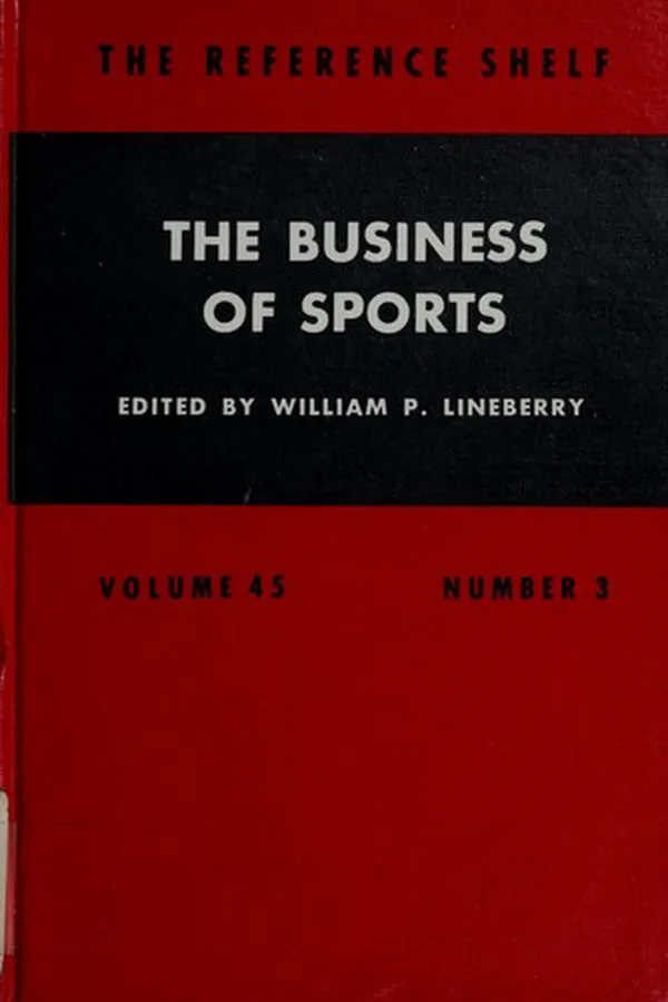Capa de The business of sports