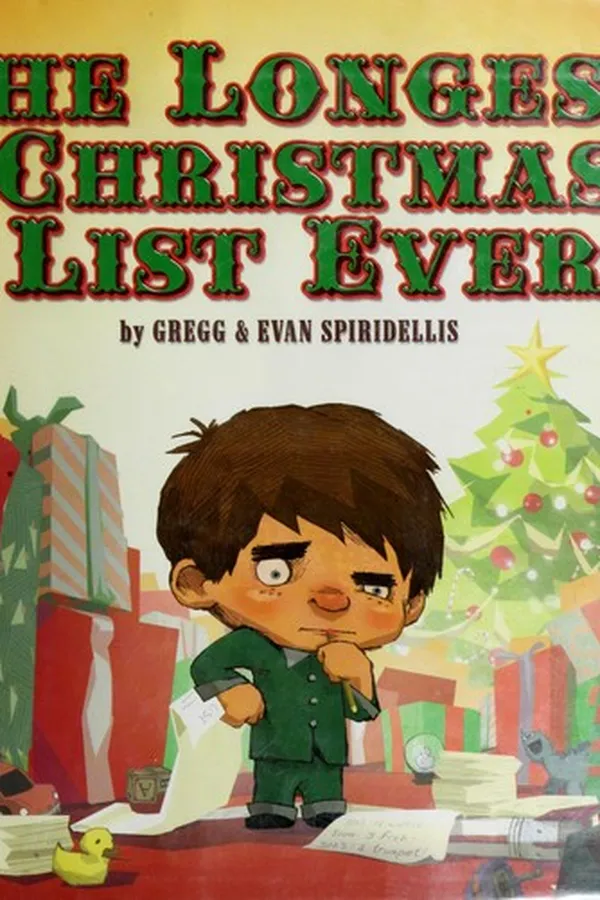 Capa de The longest Christmas list ever
