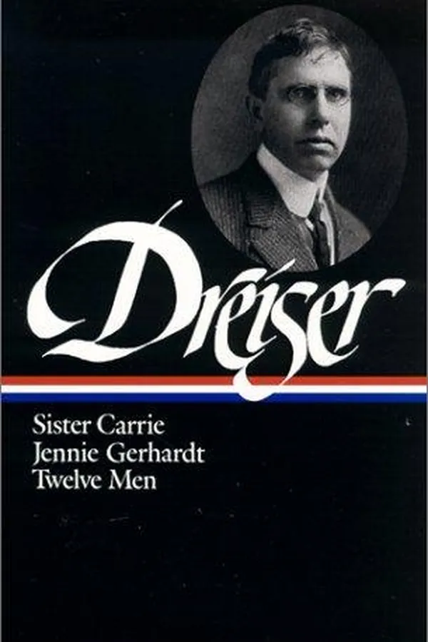 Capa de Novels (Jennie Gerhardt / Sister Carrie / Twelve Men)