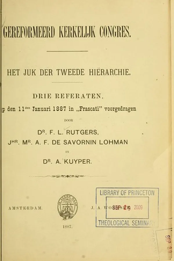 Capa de Het juk der tweede hiërarchie