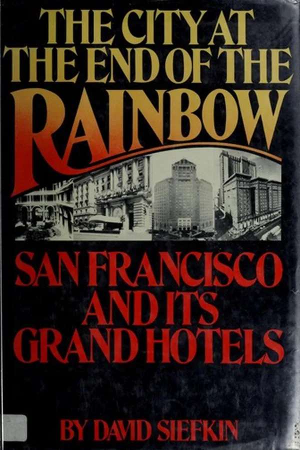 Capa de The city at the end of the rainbow