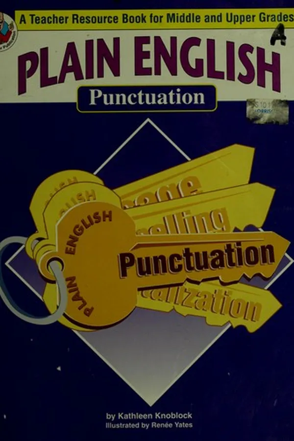 Capa de Plain English series