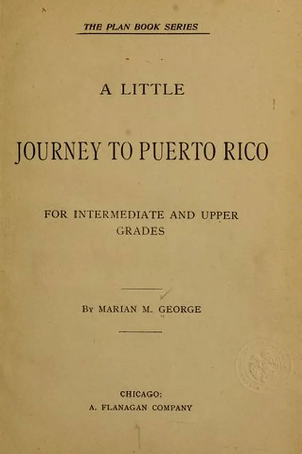 Capa de A little journey to Puerto Rico