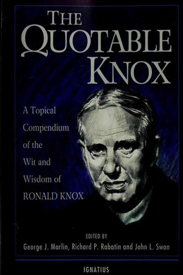 Capa de The Quotable Knox
