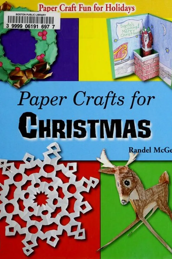 Cover of Paper crafts for Christmas