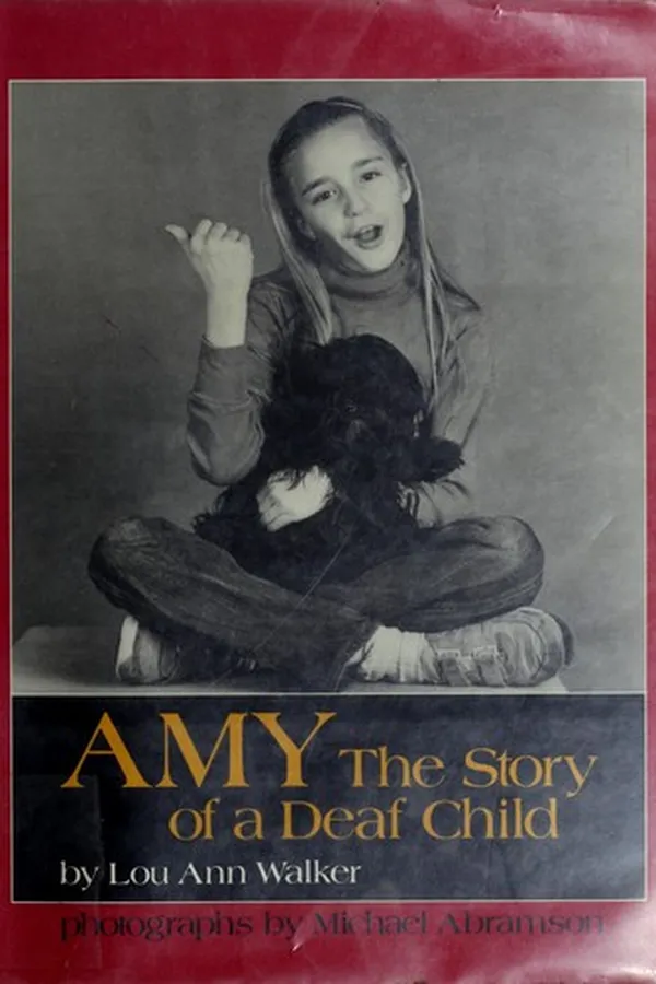 Capa de Amy, the story of a deaf child