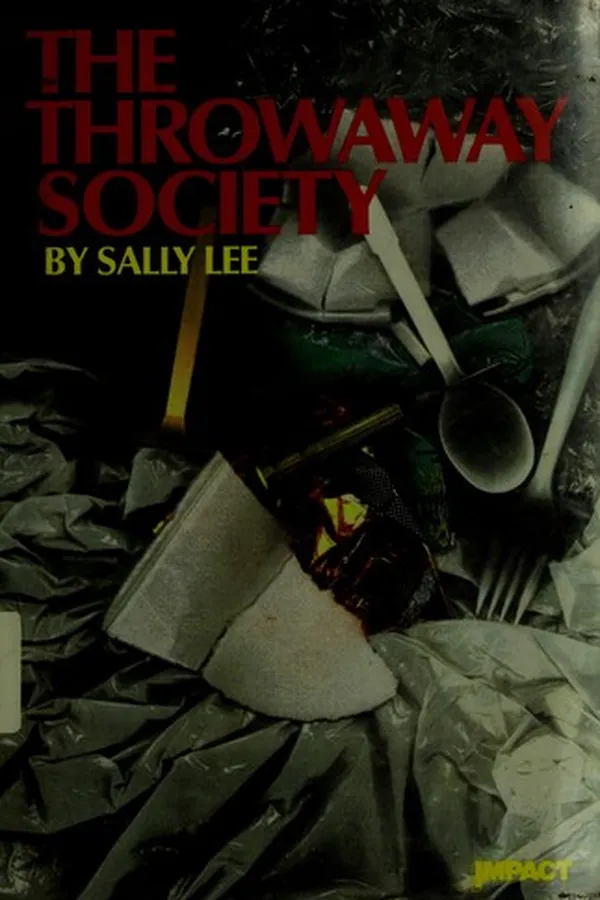Capa de The throwaway society