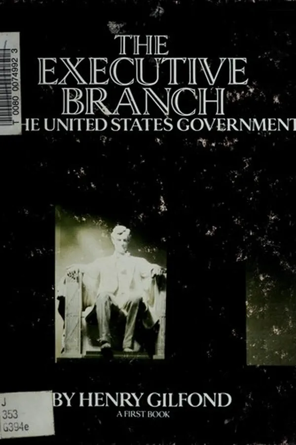 Capa de The executive branch of the United States Government