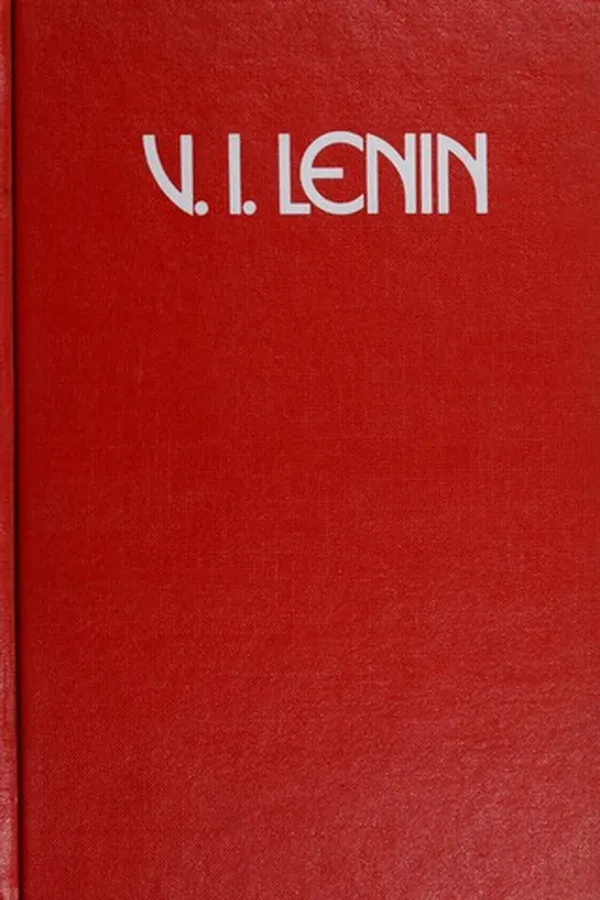 Capa de V.I. Lenin