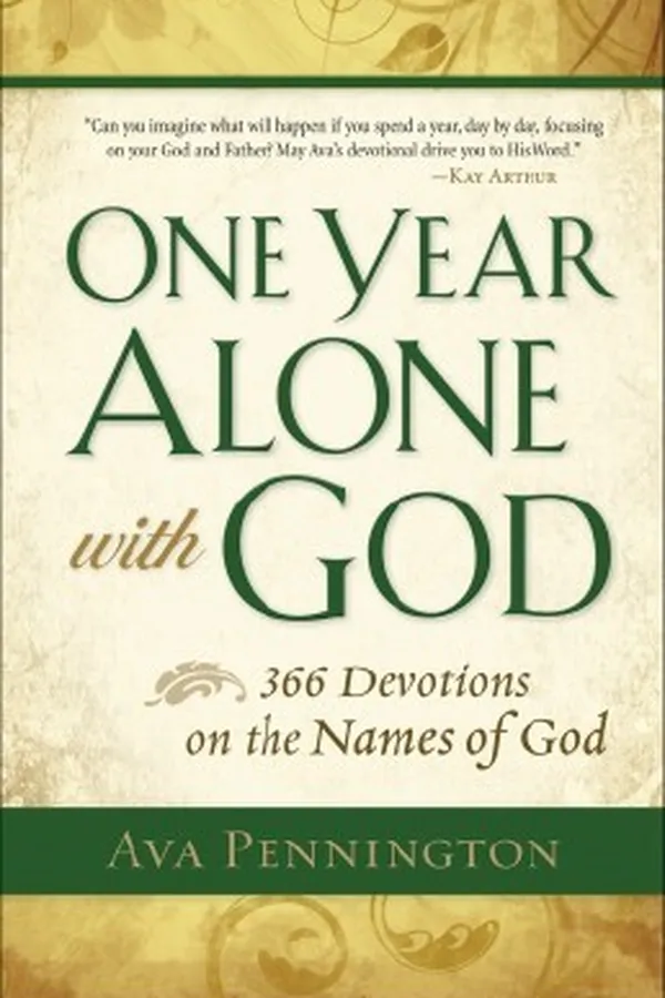 Capa de One year alone with God