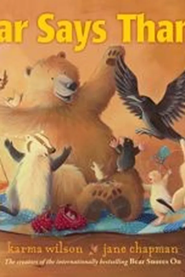 Capa de Bear says thanks