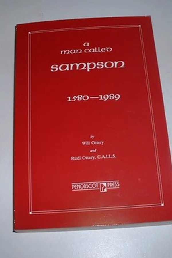 Capa de A man called Sampson
