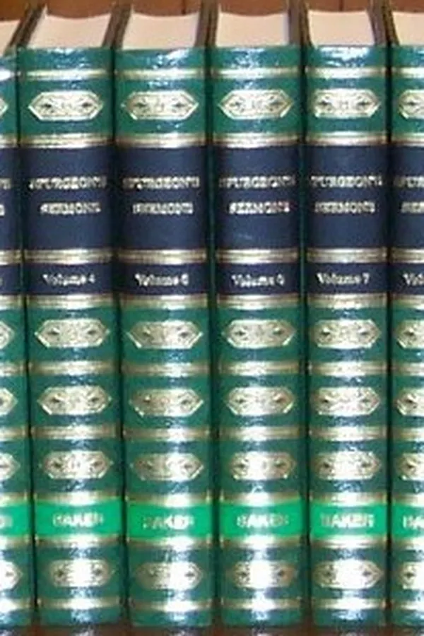 Cover of Spurgeon's sermons