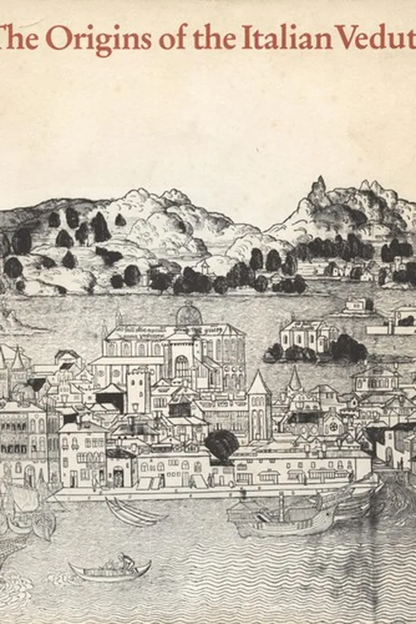 Capa de The origins of the Italian veduta