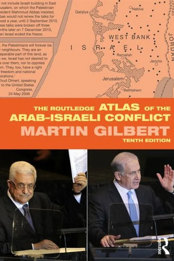 Capa de The Routledge Atlas of the Arab-Israeli Conflict