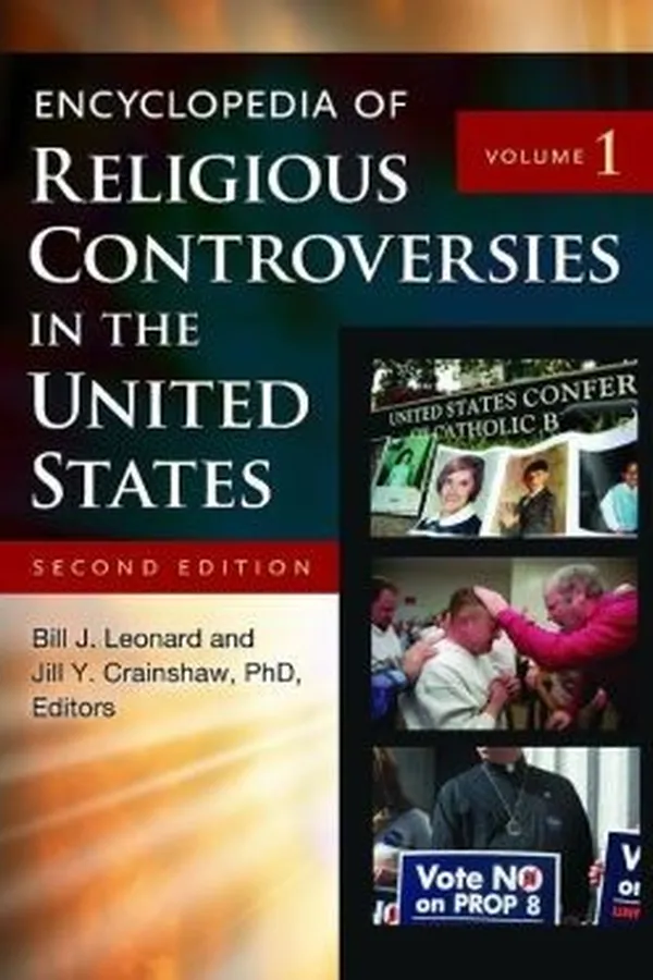 Capa de Encyclopedia of Religious Controversies in the United States  2nd ed