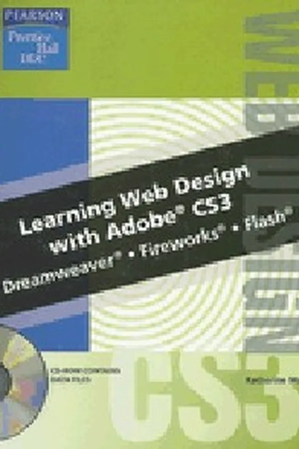 Cover of Learning Web Design with Adobe CS3