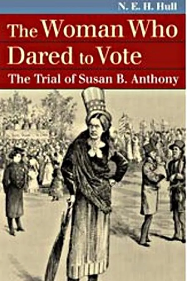 Capa de The woman who dared to vote