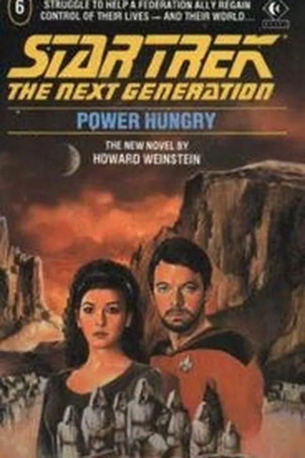 Capa de Star Trek The Next Generation - Power Hungry