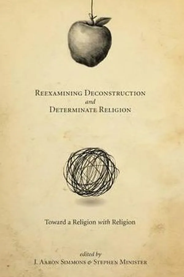Capa de Reexamining deconstruction and determinate religion