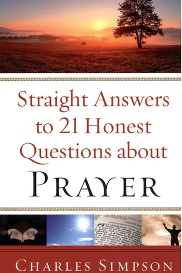 Capa de Straight Answers to 21 Honest Questions about Prayer