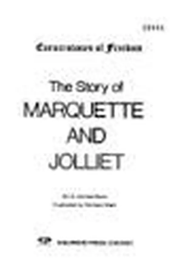 Capa de The Story of Marquette & Jolliet