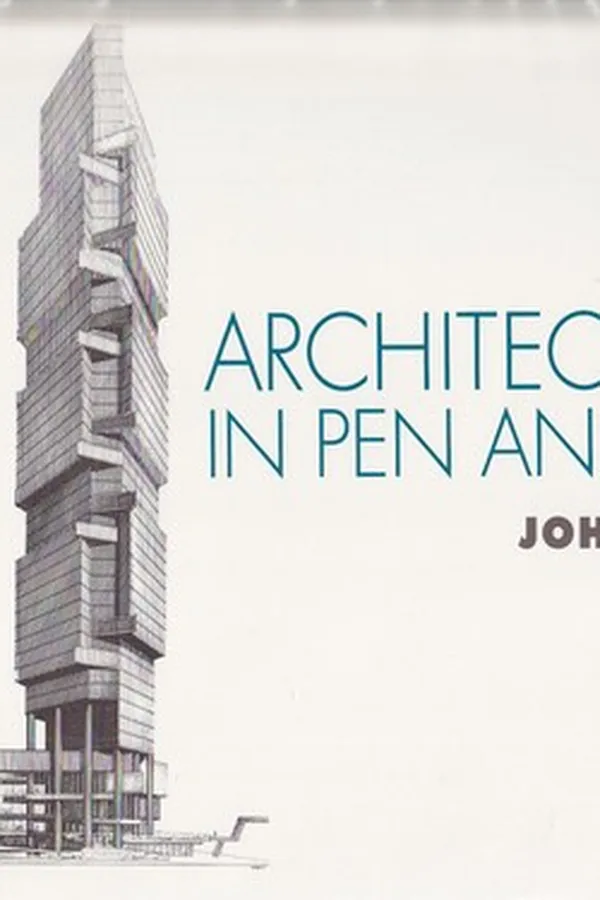 Capa de Architecture in pen and ink