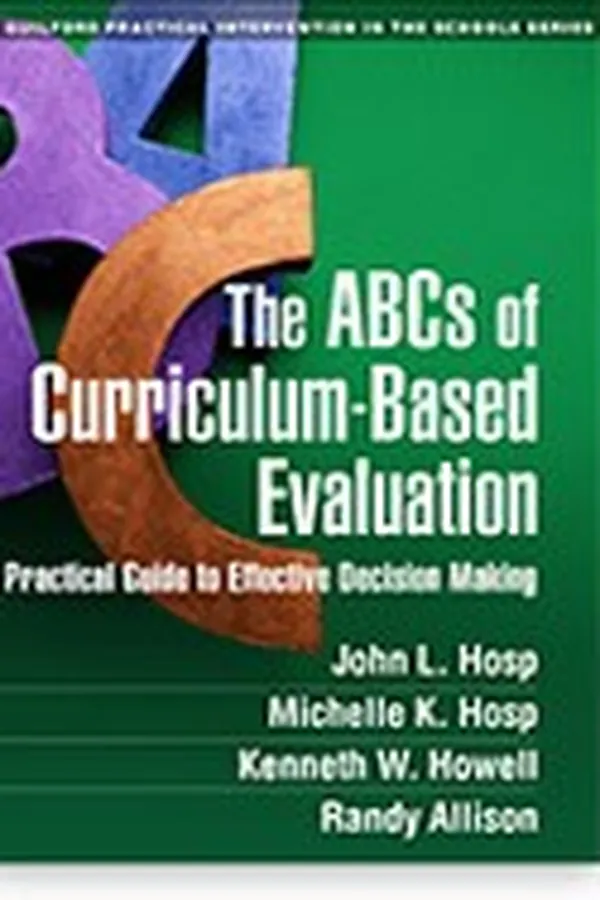 Capa de The ABCs of Curriculum-Based Evaluation