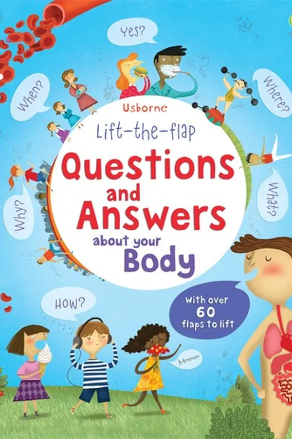 Capa de Lift-the-flap Questions and Answers about your Body