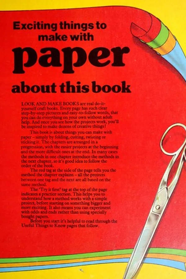 Capa de Exciting things to make with paper