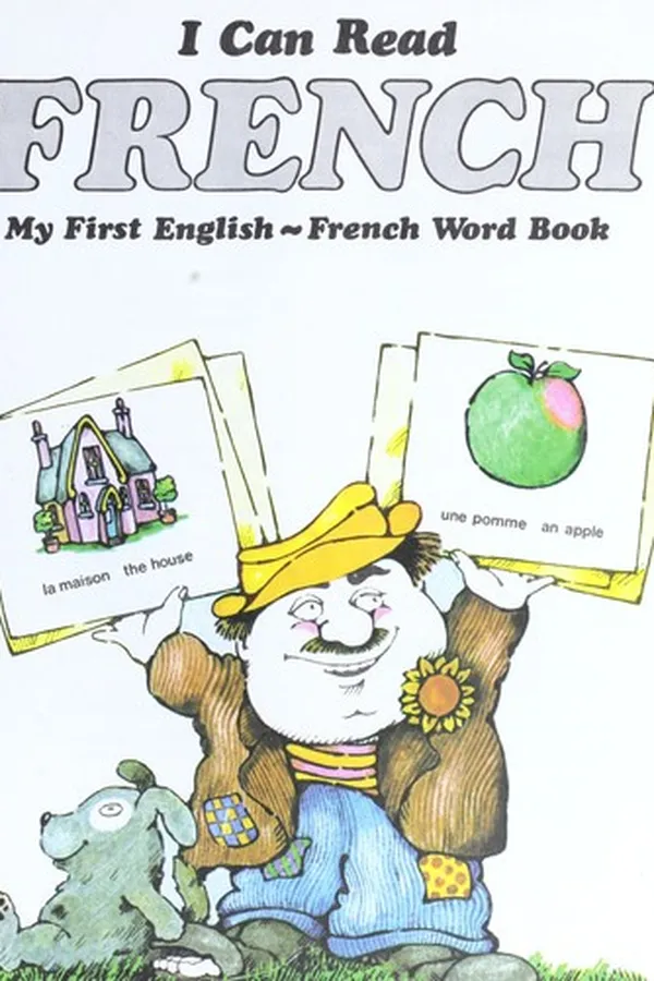 Capa de I can read French