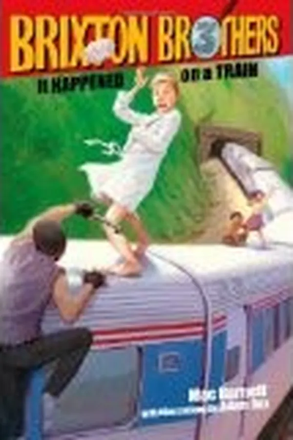 Capa de It happened on a train (Brixton Brothers #3)