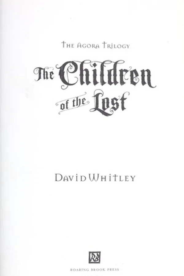 Capa de The children of the lost