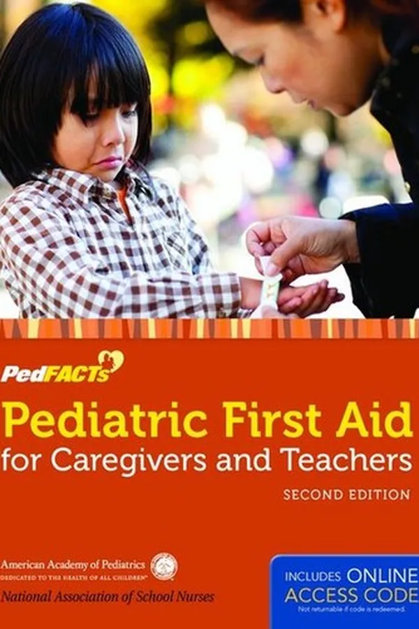 Capa de Pediatric First Aid for Caregivers and Teachers