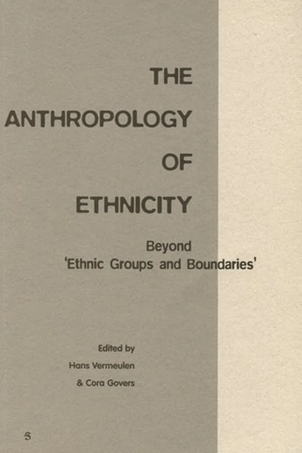 Capa de The Anthropology of Ethnicity
