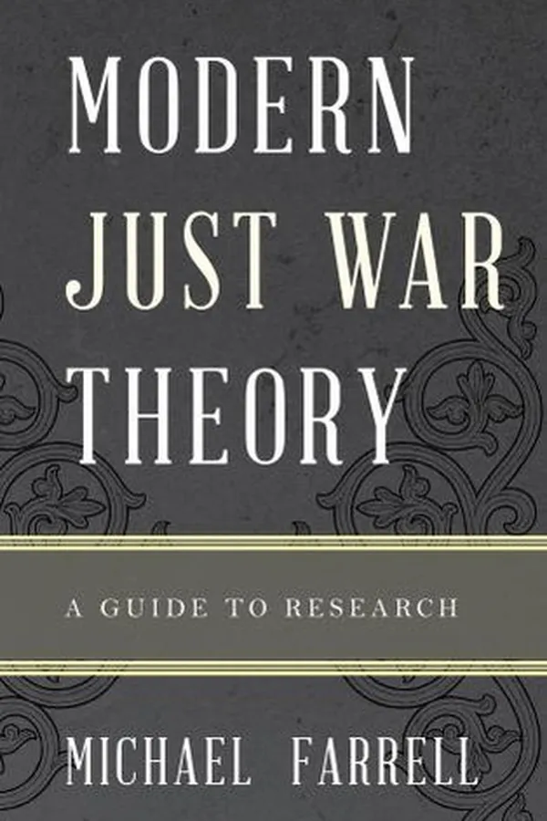 Capa de Modern just war theory