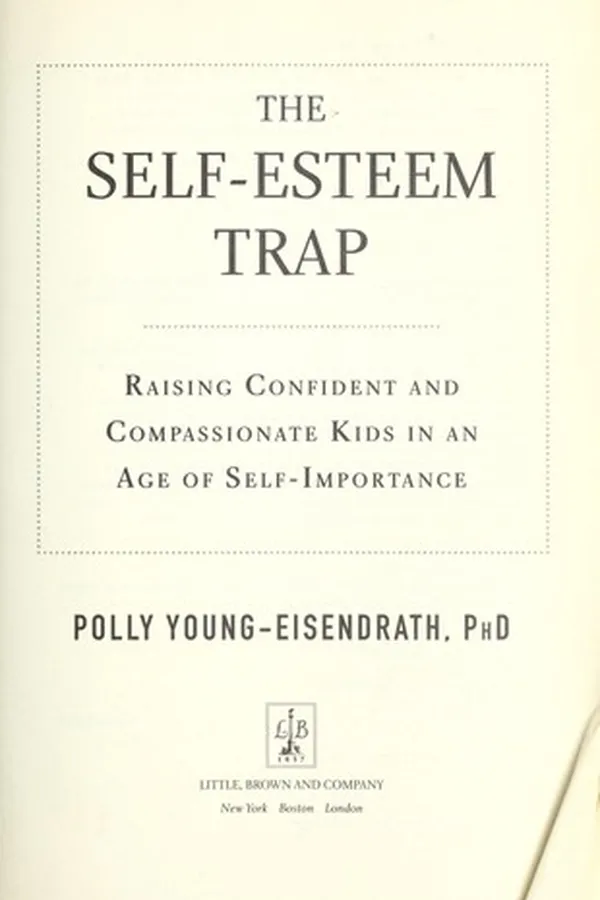 Capa de The self-esteem trap